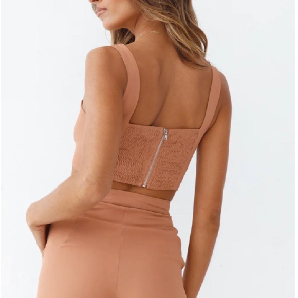 NWT VergeGirl/FortunateOne Everywhere You Are Crop Top and Pants [SOLD] - Picture 4 of 5